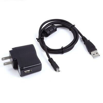 Usb Ac/dc Power Adapter Camera Battery Charger + Pc Cord For Nikon Coolpix S4100